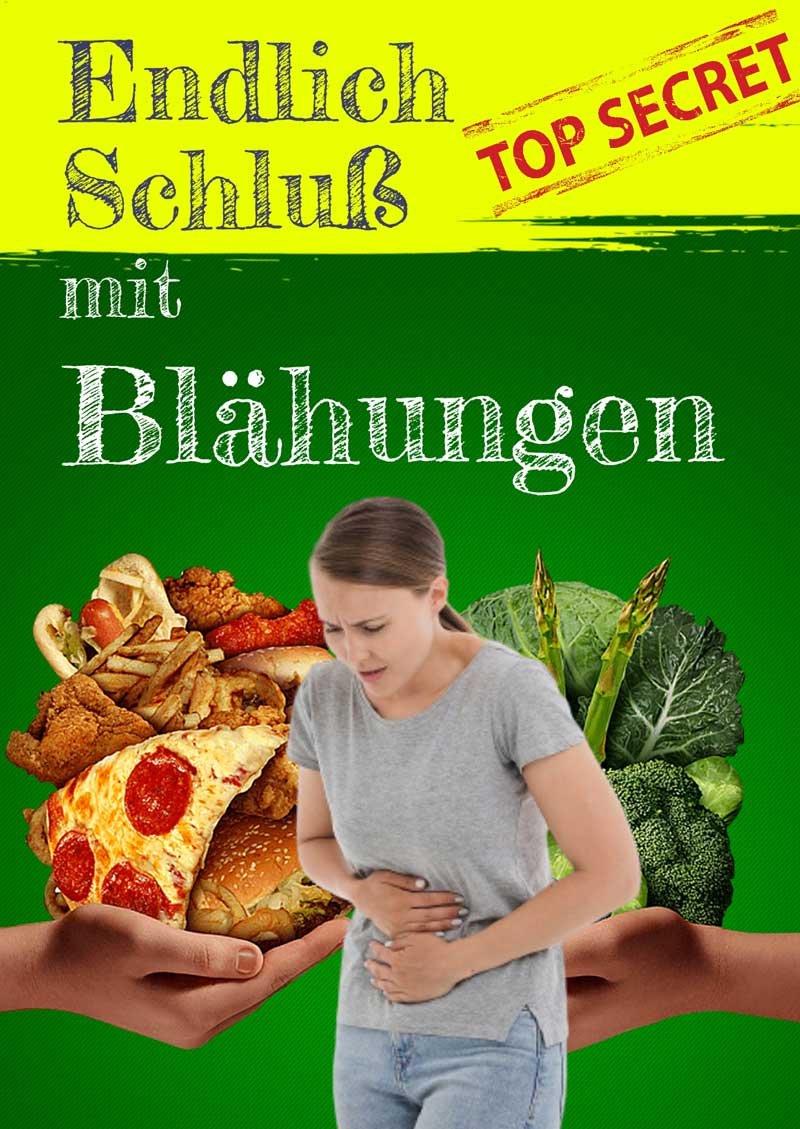 Endlich Schluß mit Blähungen
