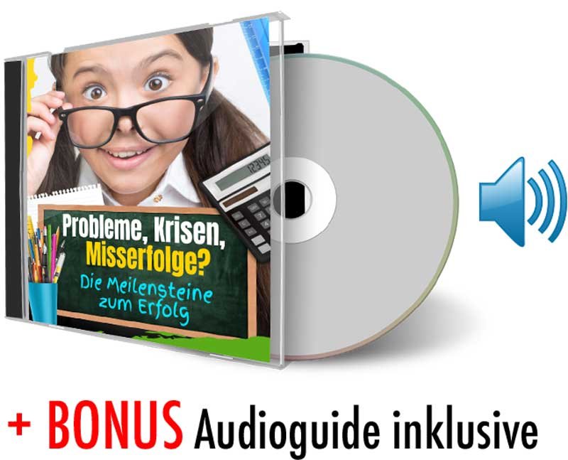 Probleme, Krisen, Misserfolge - die Meilensteine zum Glück